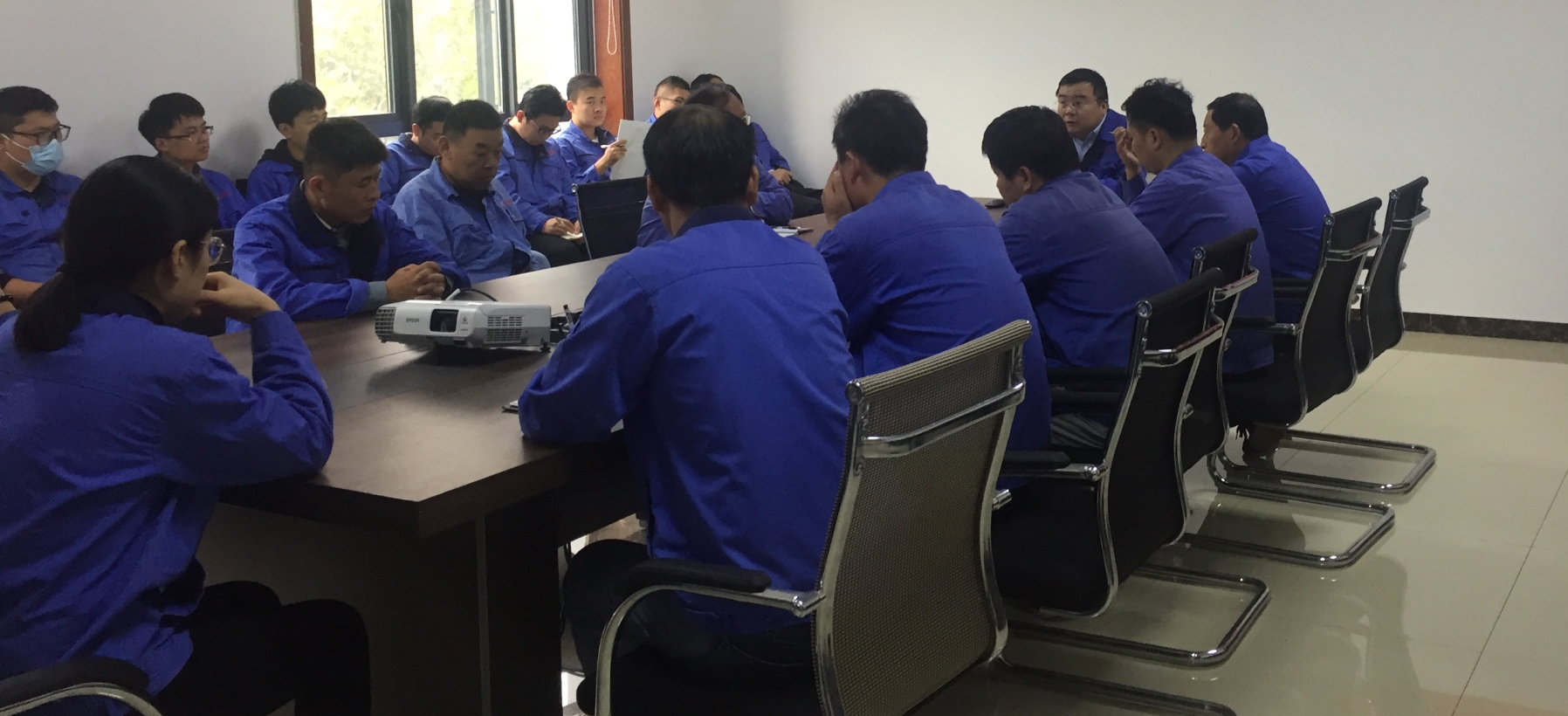 中科绿碳公司召开复工动员会议